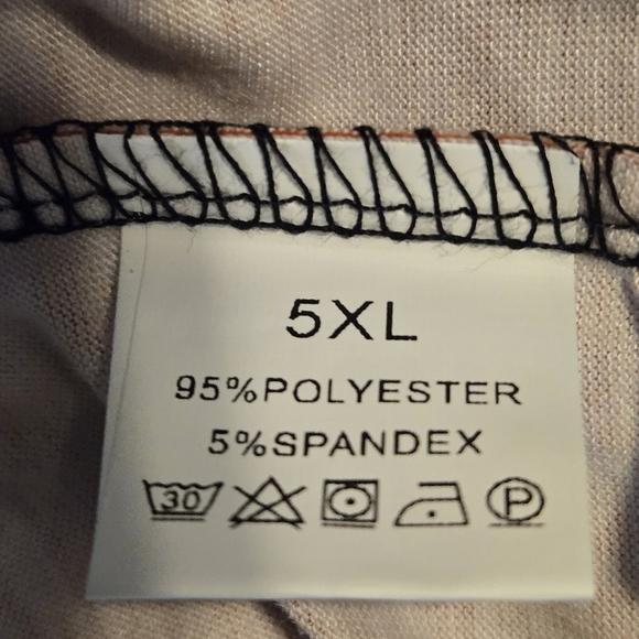 Gradient Black and Red Men's 5XL Short Sleeve Tee Shirt Jersey Type Interior - Picture 5 of 10